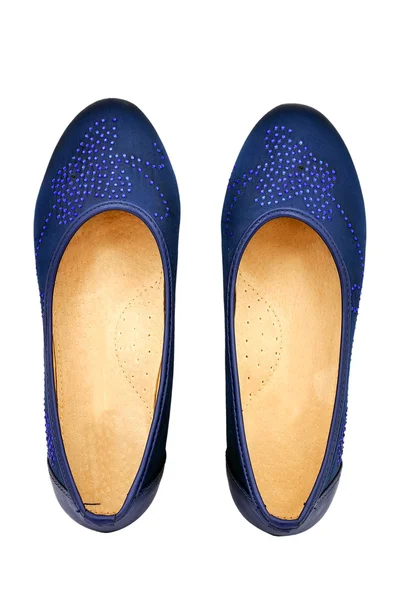 Niebieskie pantofle — Zdjęcie stockowe