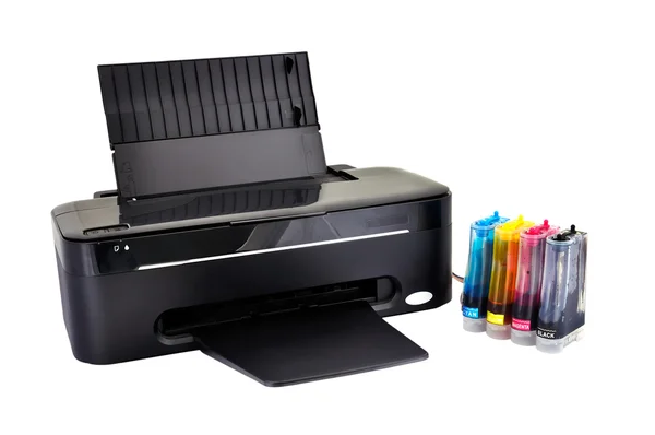Black printer — Stock Photo, Image
