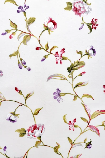 Floral pattern fabric — Stock Photo, Image