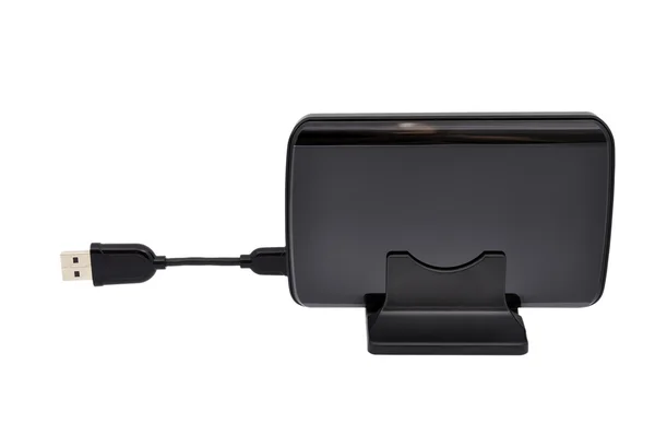 HDD i kabel — Zdjęcie stockowe