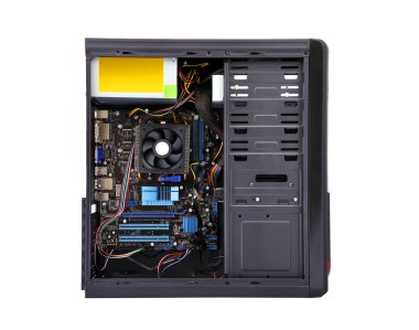 Computer system unit clipart