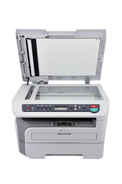 Copier with lid open — Stock Photo, Image