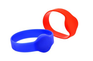 Two RFID bracelet clipart