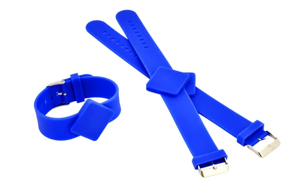 Pulseras RFID azules — Foto de Stock