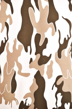 Camouflaged fabrics clipart