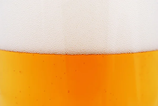 Primo piano sulla birra — Foto Stock