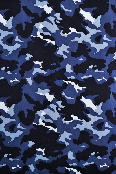 Camuflagem azul — Fotografia de Stock