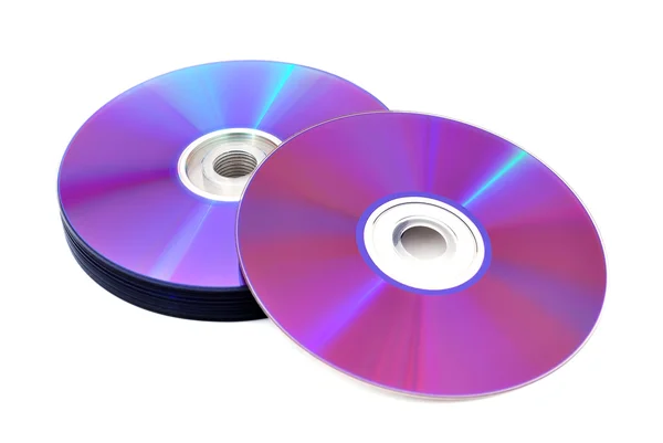 堆栈的 cd — 图库照片
