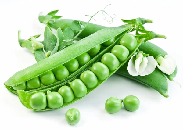 葉緑エンドウ豆の鞘 — ストック写真