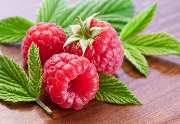 Ripe raspberries. — Stock Photo, Image