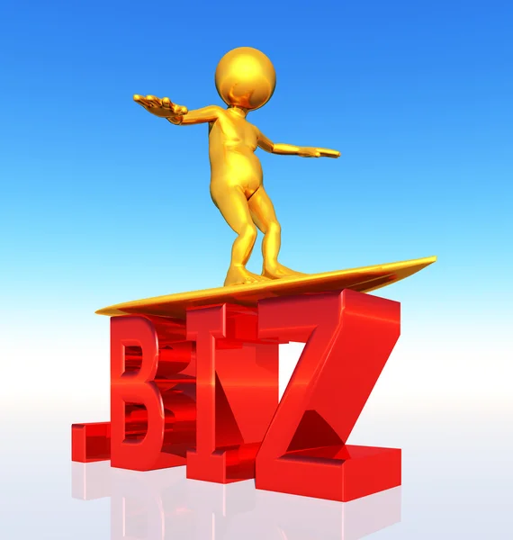 stock image BIZ Top Level Domain