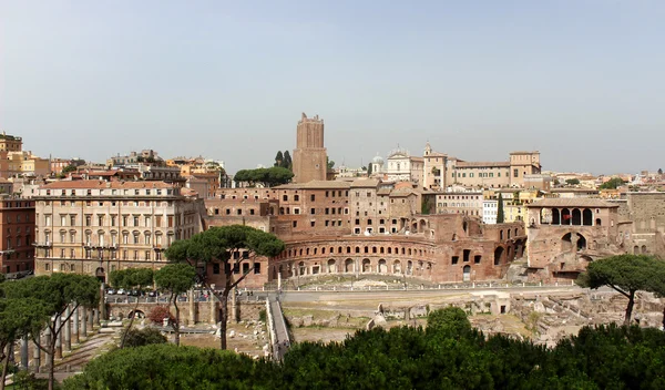 Вид на Рим — стоковое фото