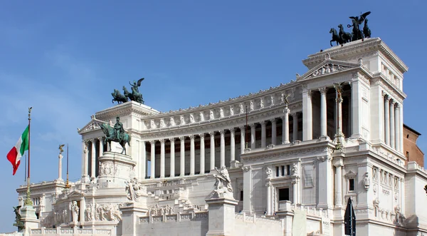 National Monument to Victor Emmanuel II — Stock Photo, Image