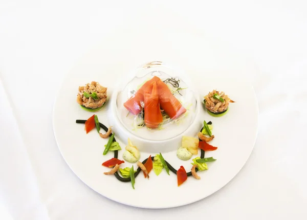 Seafood plate — Stock Photo, Image
