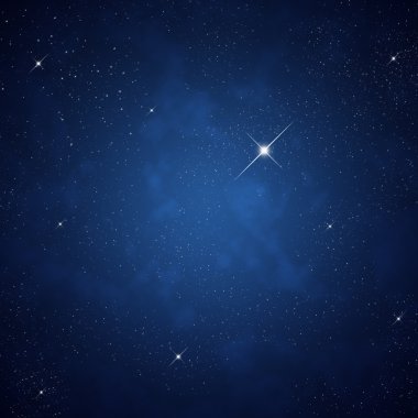 yıldızlı gökyüzü gece