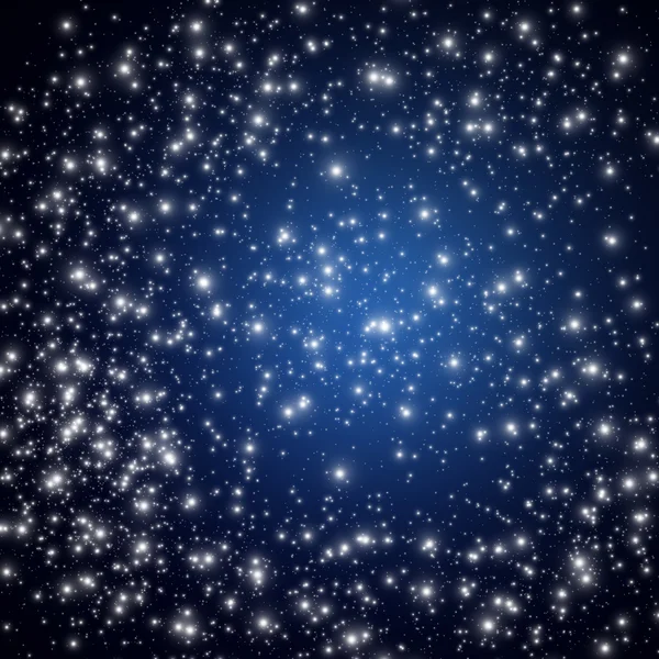 밤 하늘에 별 — 스톡 사진