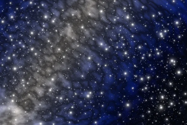 Звезда на небе ночью — стоковое фото