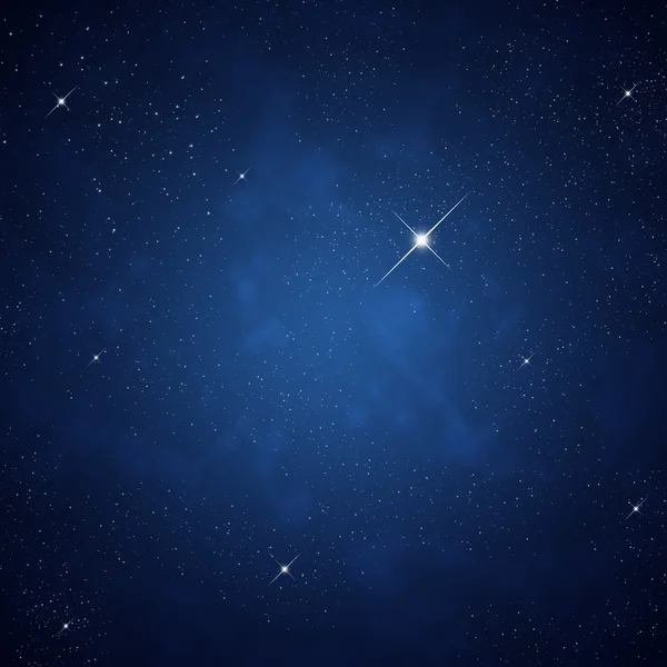 Star on sky night — Stock Photo, Image