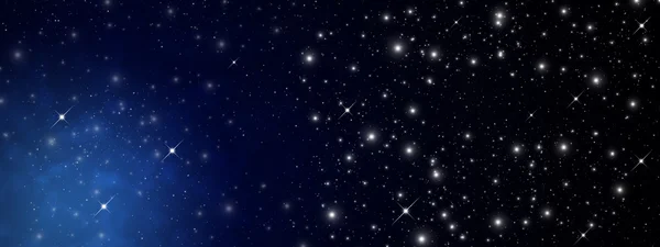 Stella su cielo di notte — Foto Stock