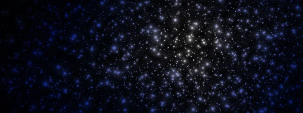 Yıldızlı gökyüzü gece — Stok fotoğraf