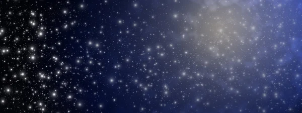 Зірка на небі вночі — стокове фото
