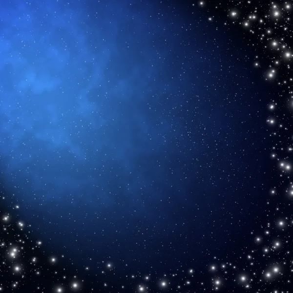 Estrella en el cielo por la noche —  Fotos de Stock