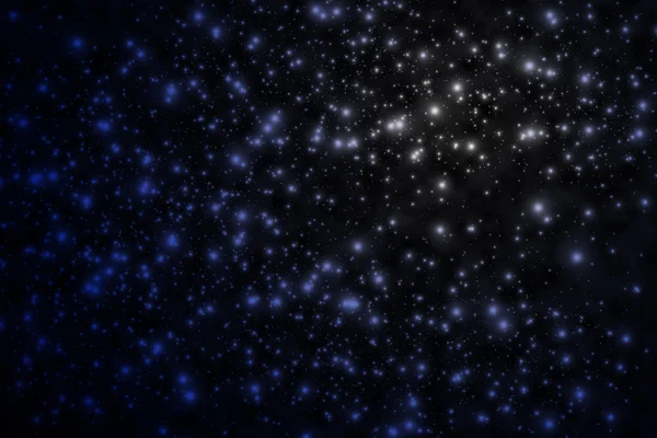 空の夜に星します。 — ストック写真