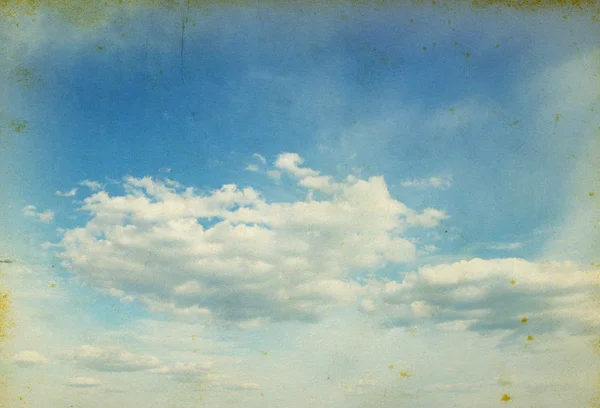 グランジの青い空 — ストック写真