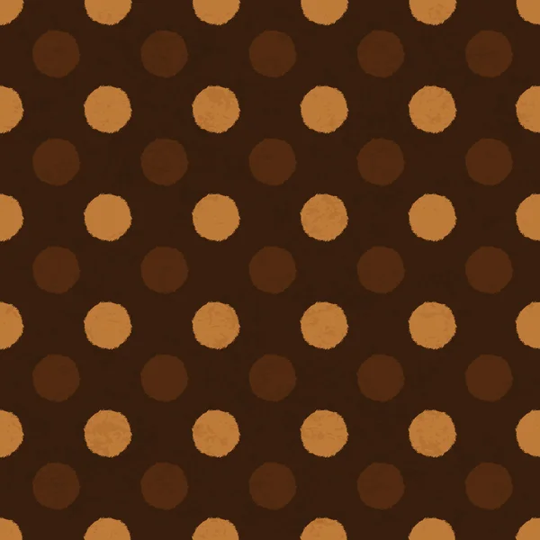 "Coffee dot "sömlös bakgrund, vektor, Eps10. — Stock vektor