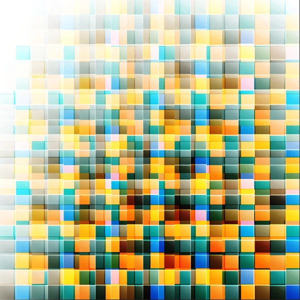 Fondo abstracto de mosaico. Ilustración vectorial, EPS10 — Vector de stock
