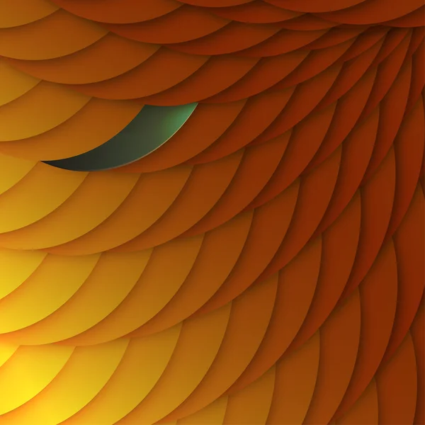 Fond abstrait des écailles orange. Vecteur, EPS10 — Image vectorielle