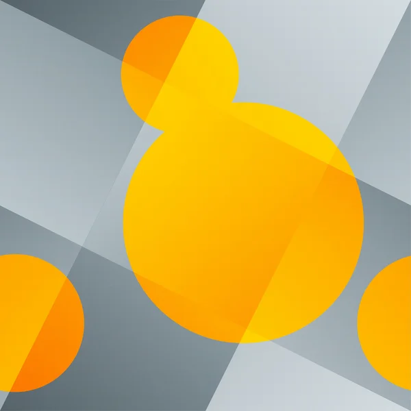 Fond abstrait sans couture avec toile de fond tissée et roun orange — Image vectorielle