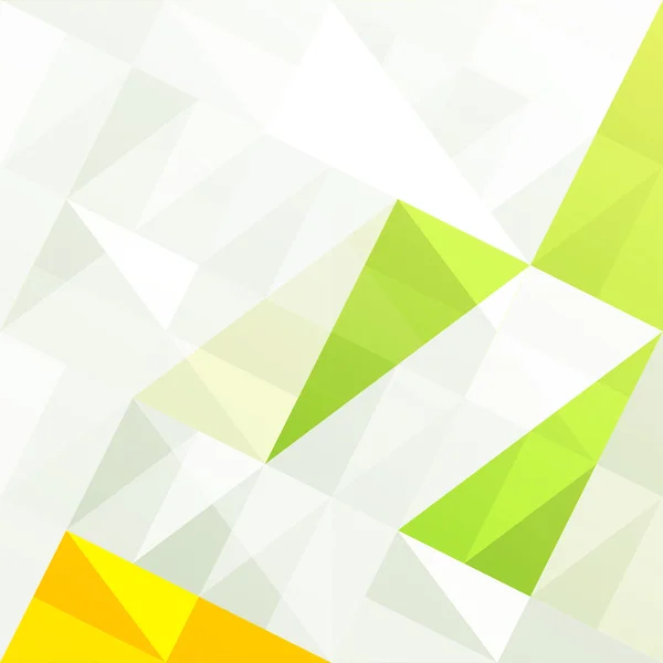 Grön gamut geometrisk abstrakt bakgrund. Vektor, EPS10 — Stock vektor