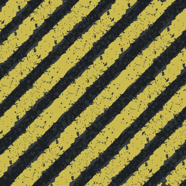 Lignes jaunes dangereuses. Vecteur, EPS8 — Image vectorielle
