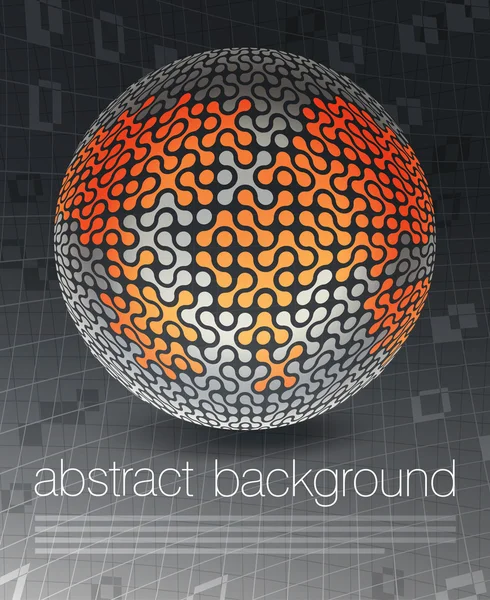 Diseño de póster de concepto de negocio global, ilustración vectorial, EPS1 — Vector de stock