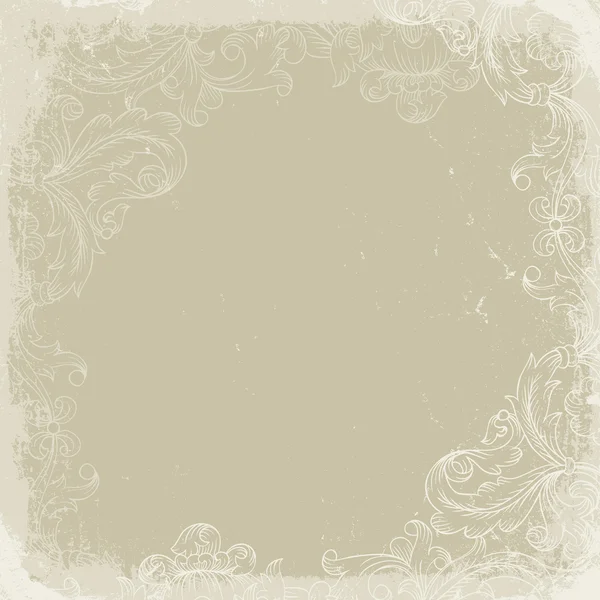 Fond vintage beige — Image vectorielle