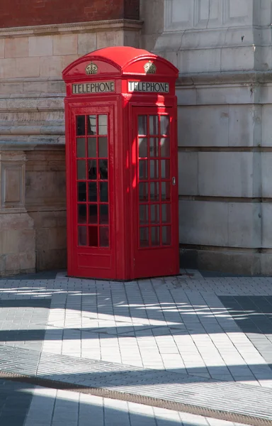 런던 전화 상자 — 스톡 사진