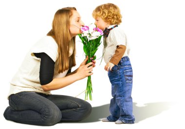 Flowers for Mom clipart