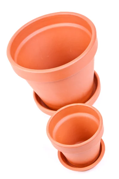 Dois potes de cerâmica — Fotografia de Stock