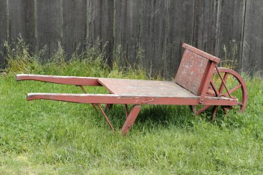 Antique Wheel Barrow clipart