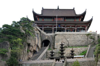 Temple Tiantai clipart