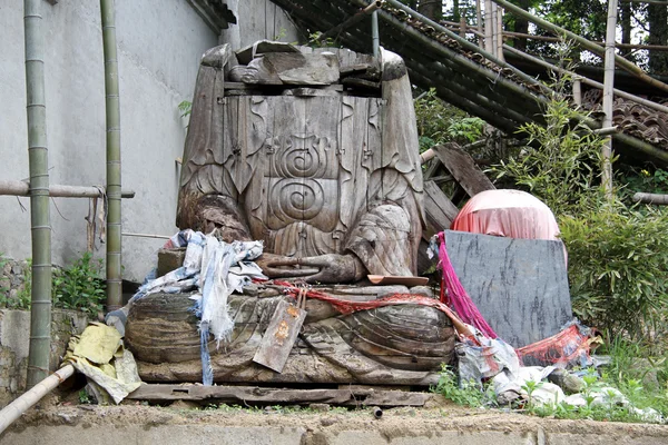 Vecchio buddha — Foto Stock
