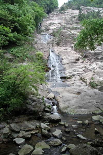 黄山的瀑布 — 图库照片