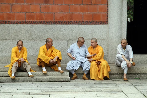 Буудхистские монахи — стоковое фото