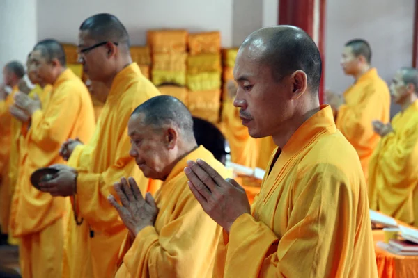 Mnichów buddyjskich — Zdjęcie stockowe