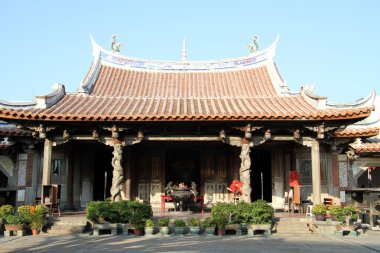 Confucius temple clipart