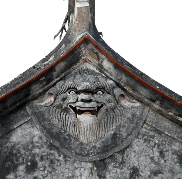 Face on the roof — Stock Photo, Image