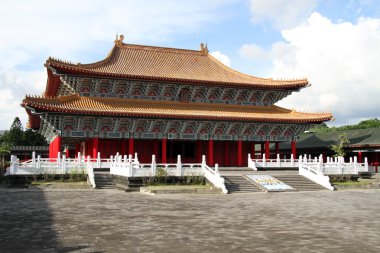 Confucius temple clipart