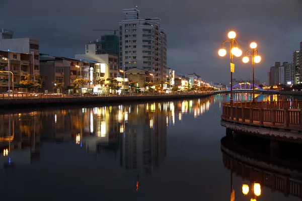 stock image Tainan canal