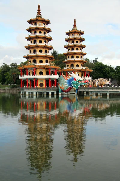 Två pagoder — Stockfoto